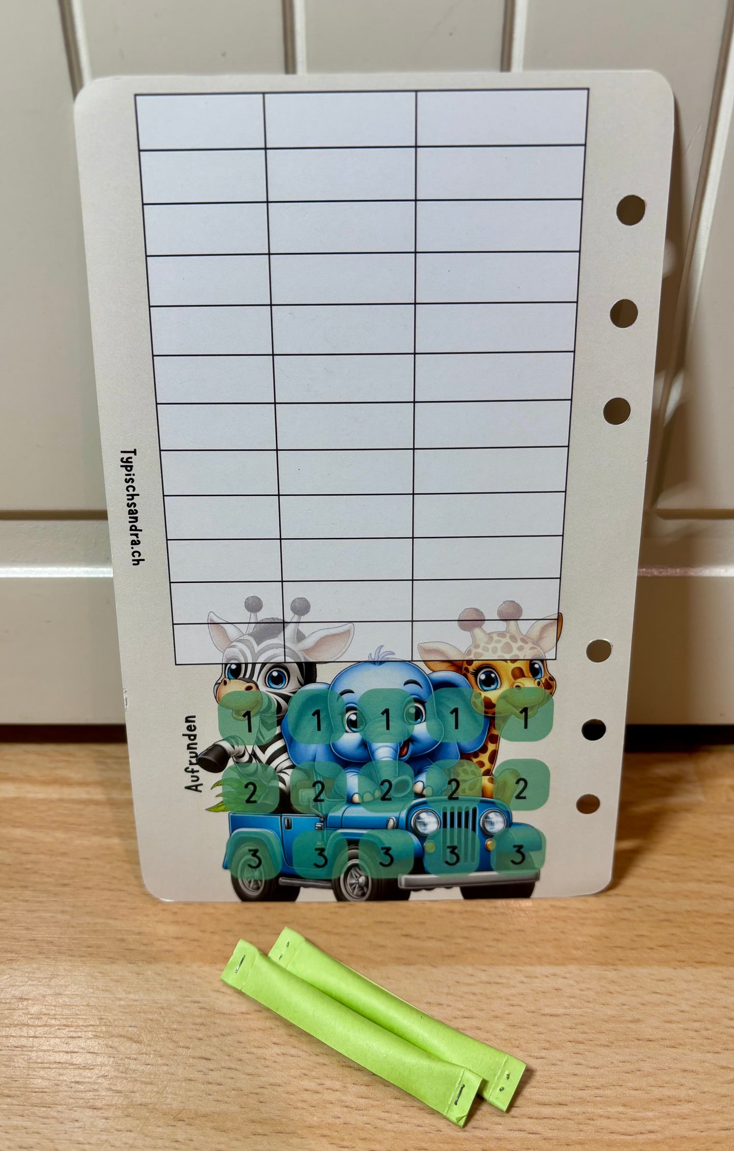 Safari - Einheftchallenge