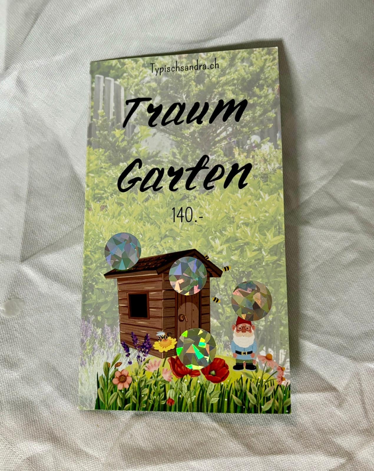 Traum Garten - Klappkarte
