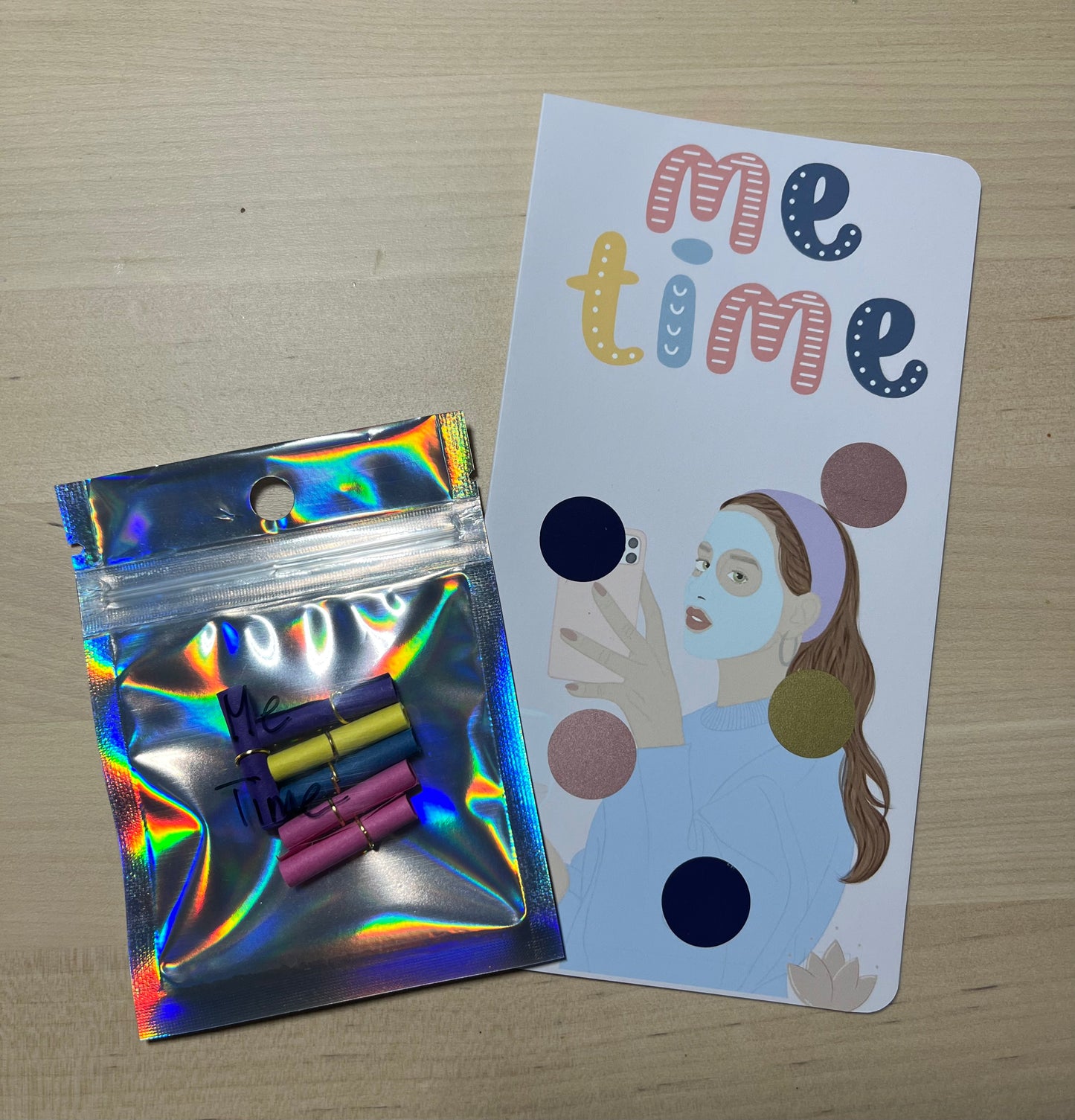 Me Time - Klappkarte