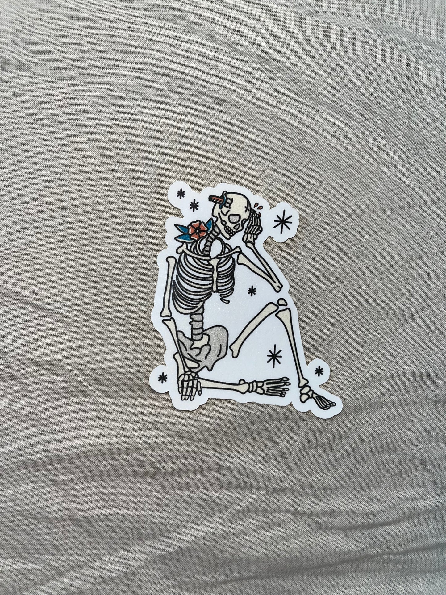 Sticker „ Skelett“