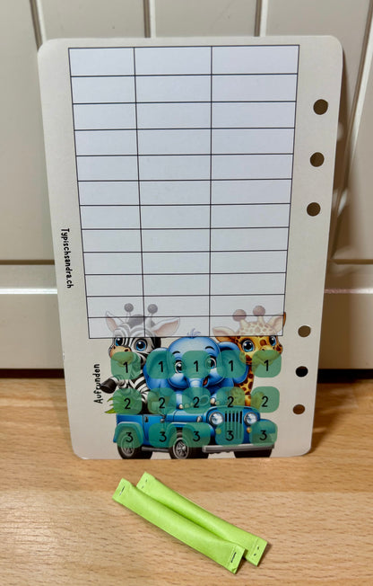 Safari - Einheftchallenge