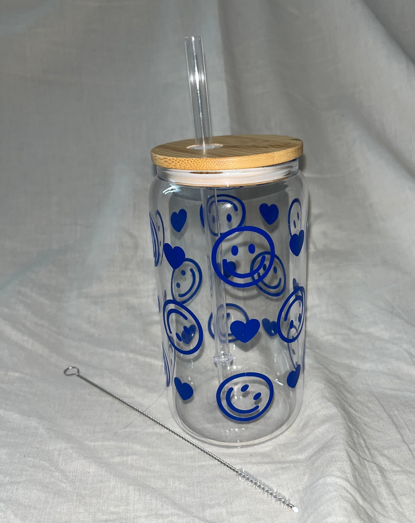 Glas Cup "Smiley" 470ml