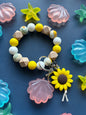 Armbandanhänger - Sommerblumen
