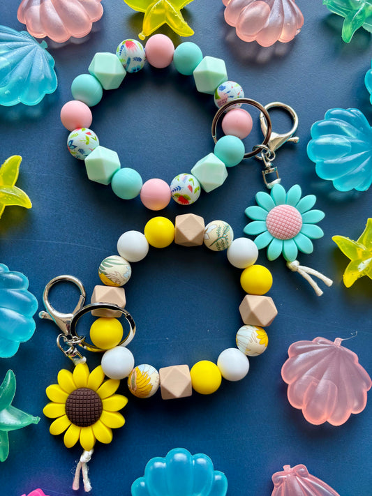 Armbandanhänger - Sommerblumen