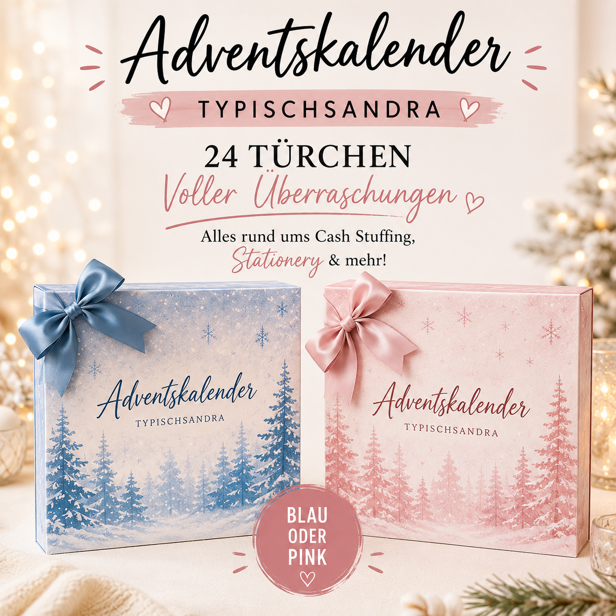 Adventskalender "Typischsandra" 2026 Vorbestellen