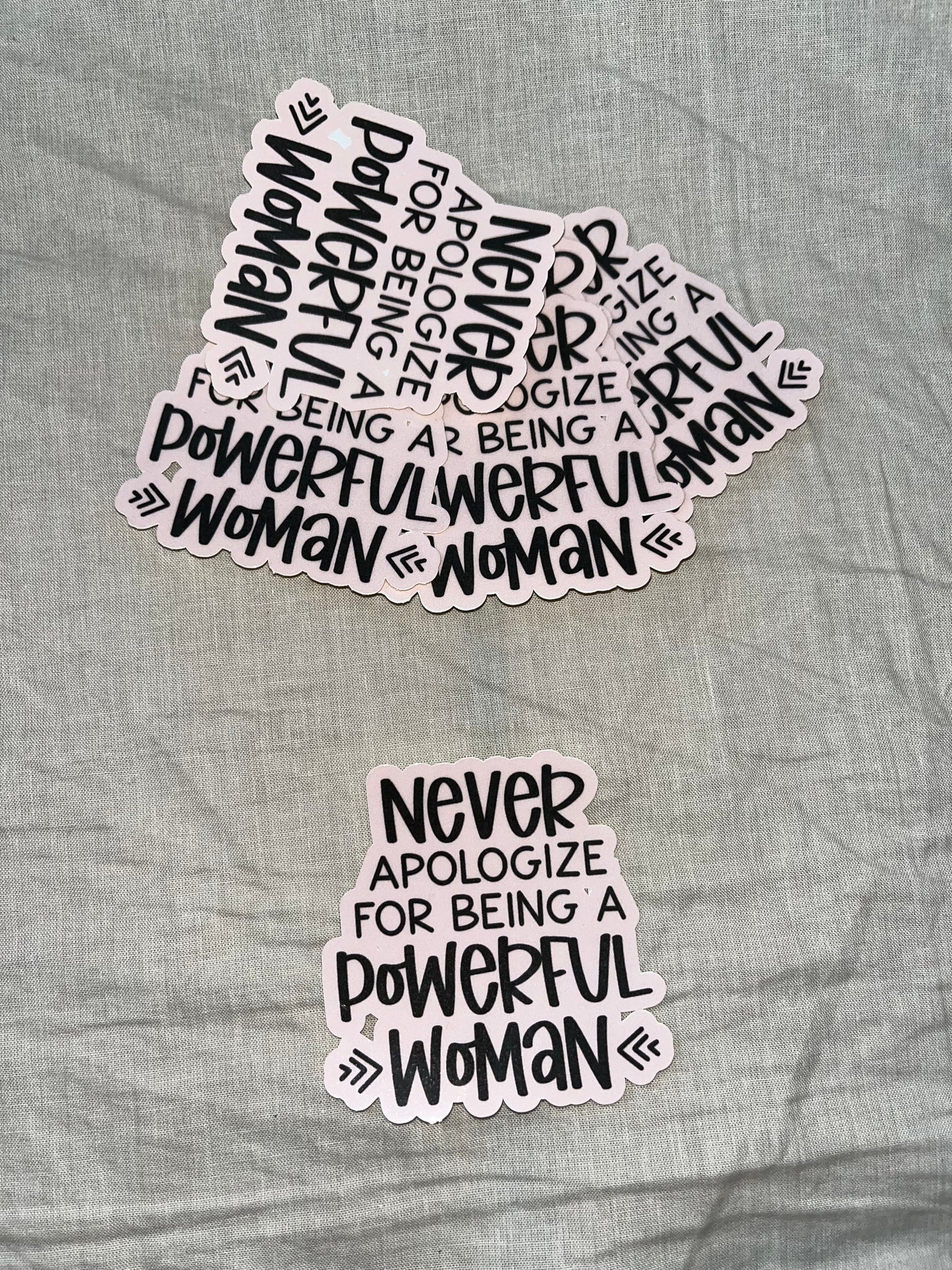 Sticker " Powerful Woman"