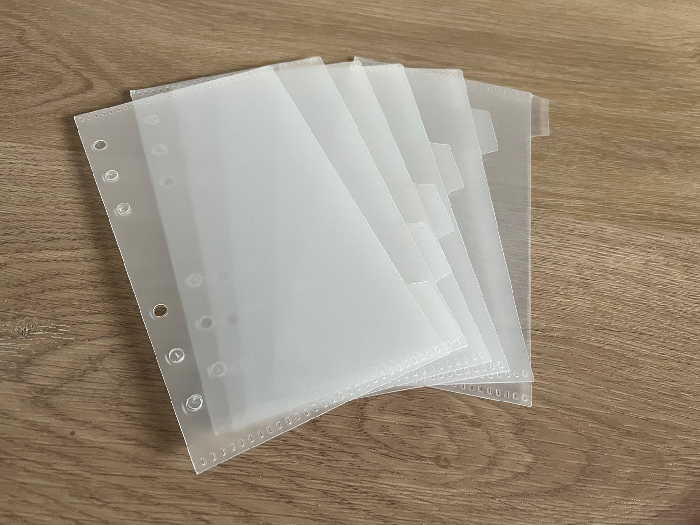 6er set Mappen mit register