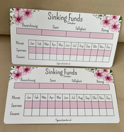 Sinking fungs tracker