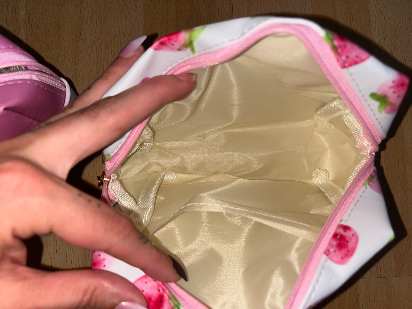 Aufbewahrungstasche - Erdbeere