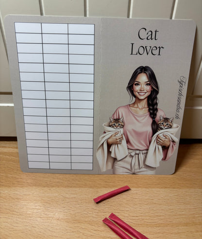 Cat Lover - Klappkarte