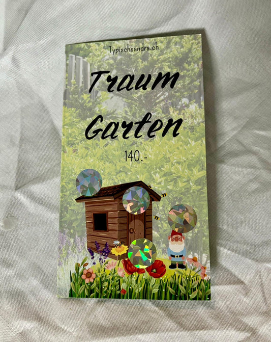 Traum Garten - Klappkarte