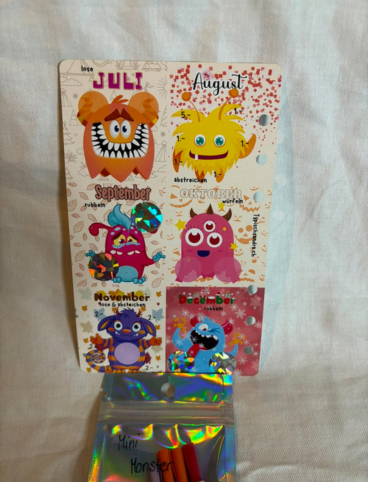 Mini Monster Jahreschallenge