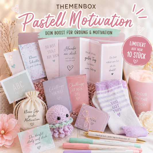 Themenbox " Motivation/ Pastell"
