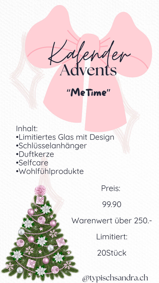 Adventskalender "Me-Time" 2025 Vorbestellen