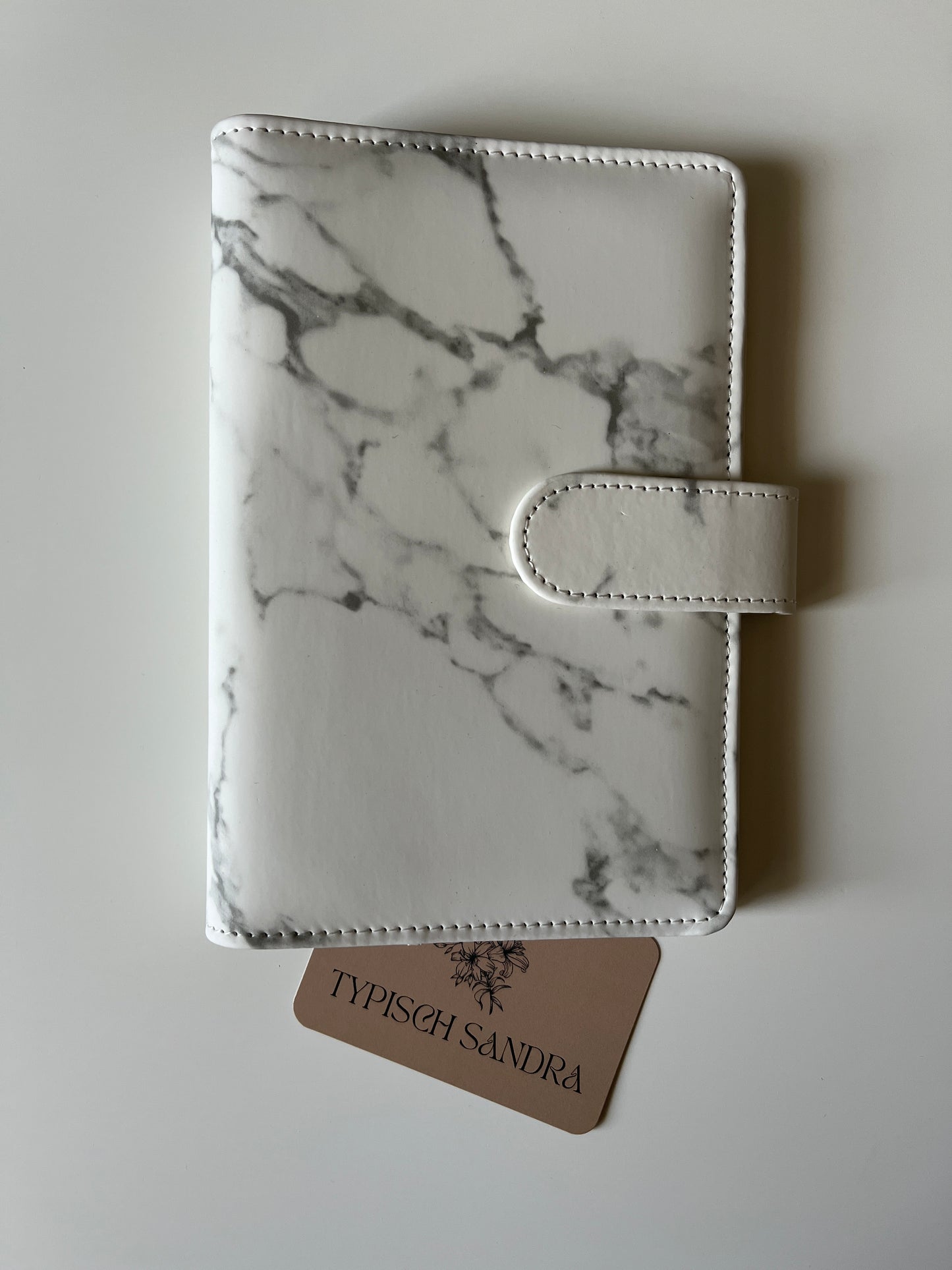 Ring binder A6 Marble