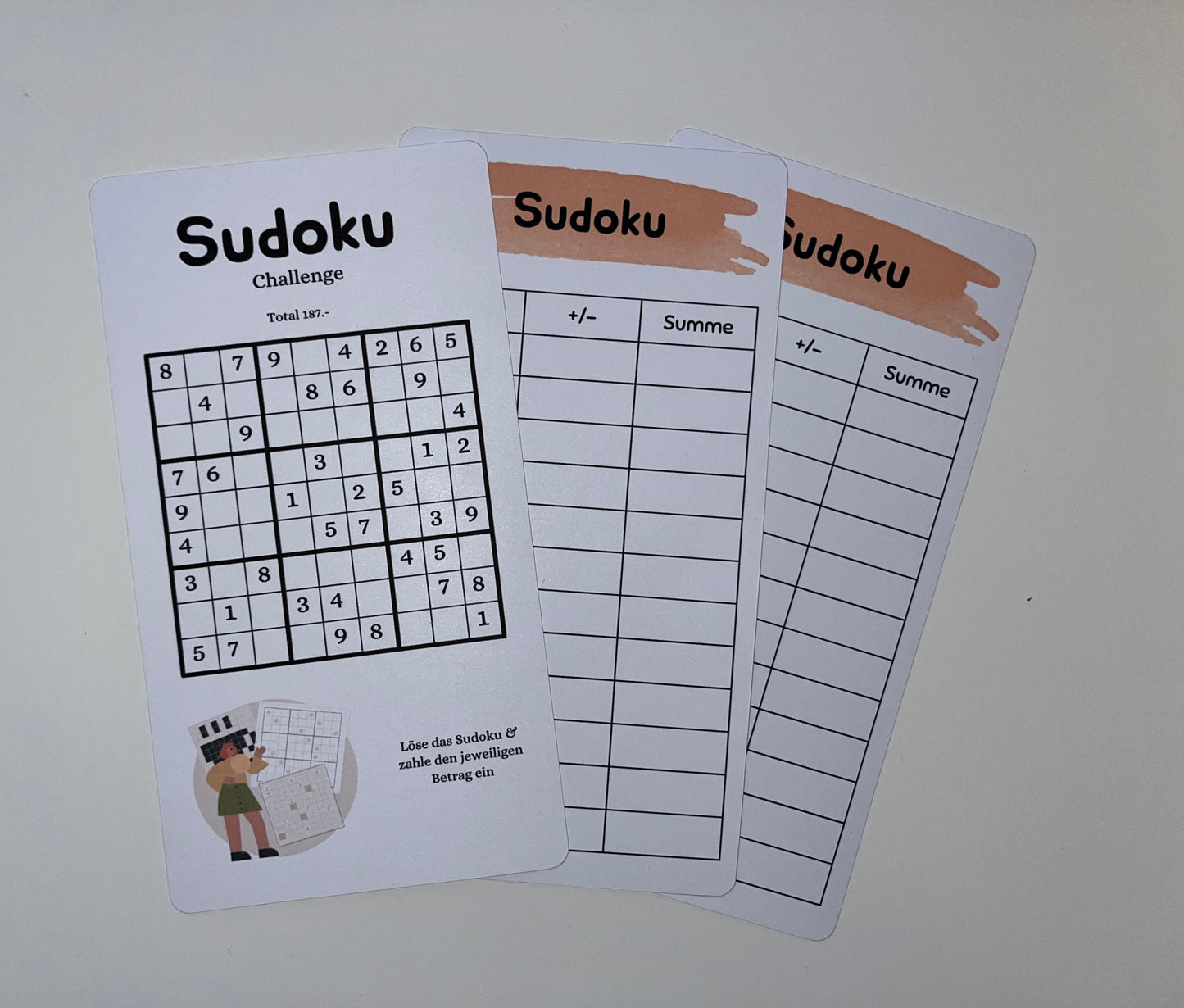 Sudoku Sparspiel