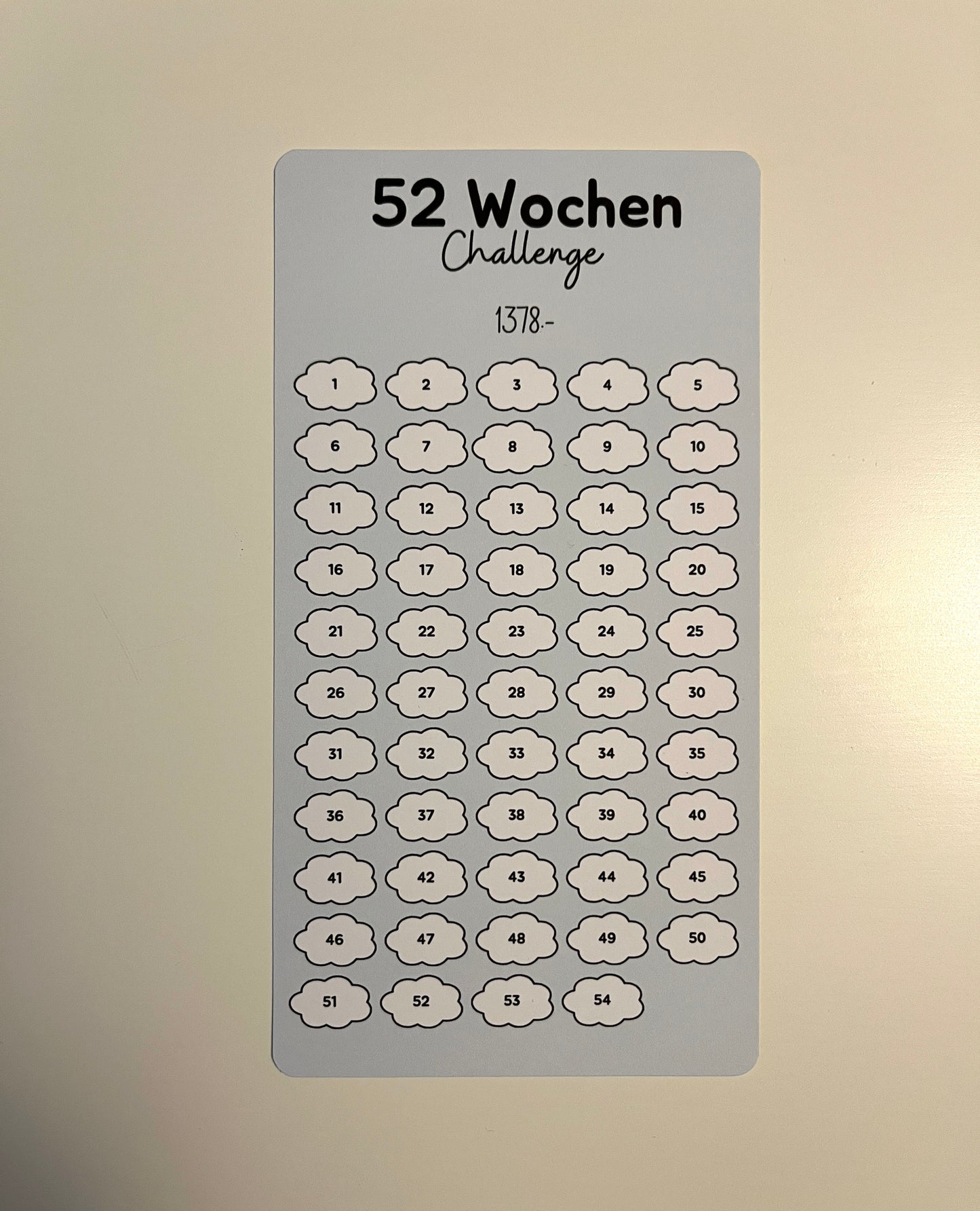 52 Wochen Challenge