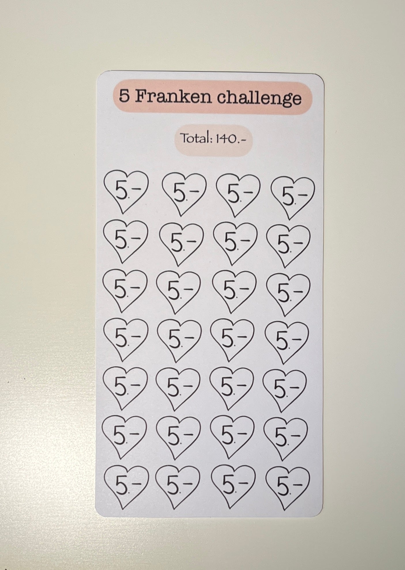 Geld Challenge