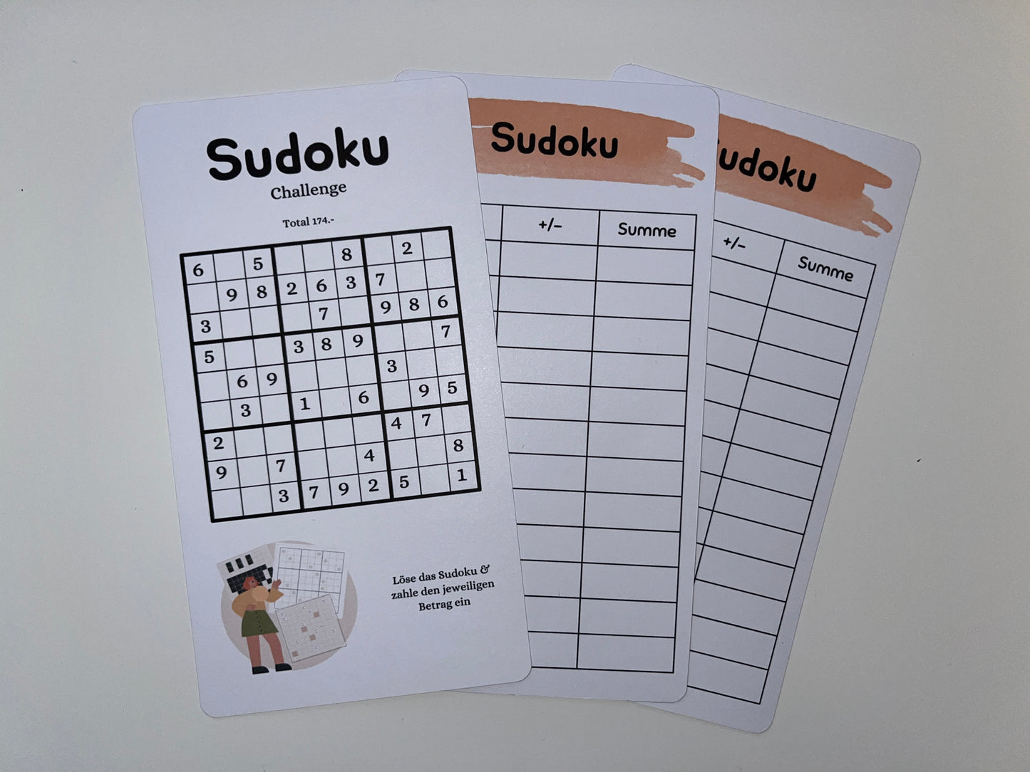 Sudoku Sparspiel